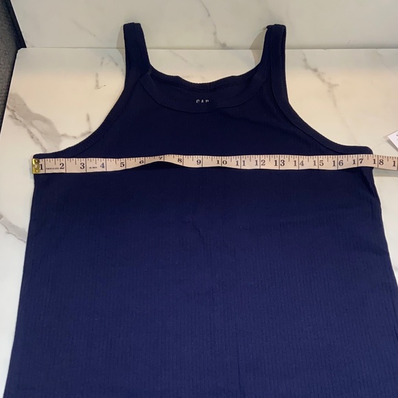 GAP Rib Navy Blue Tank Top - Picture 6 of 11